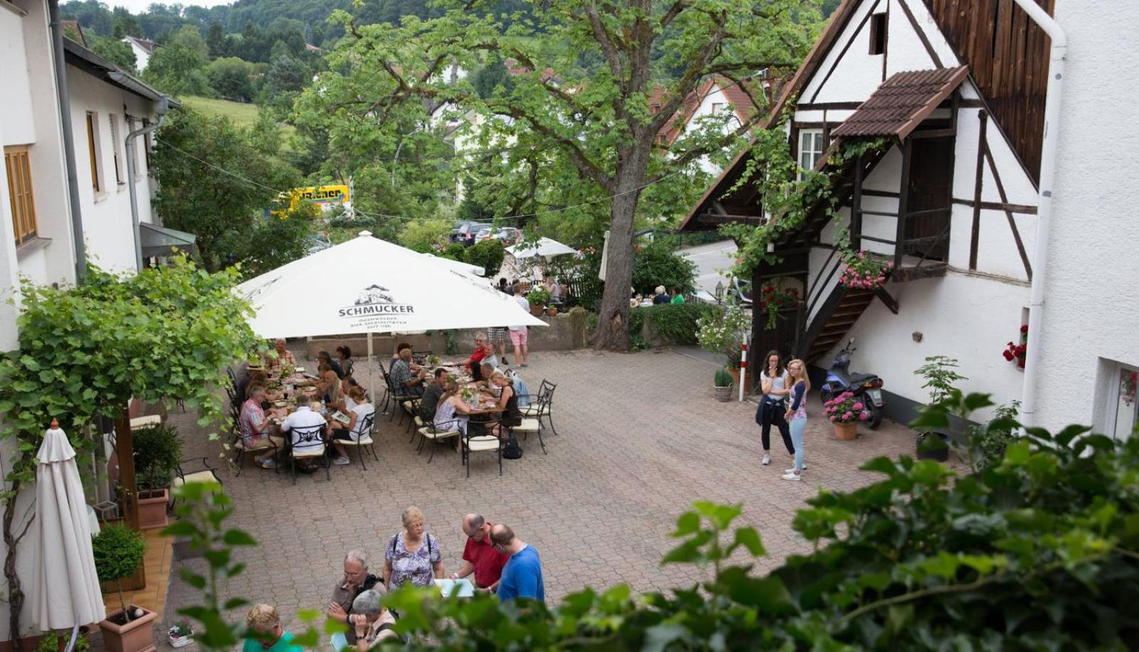 Gasthof Zur Rose Weinheim Kültér fotó